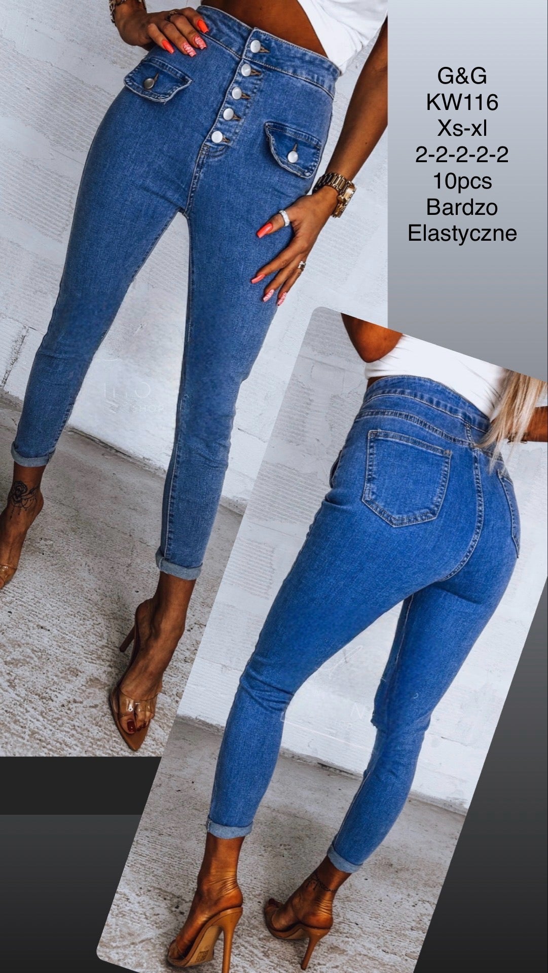 Spodnie Jeansowe