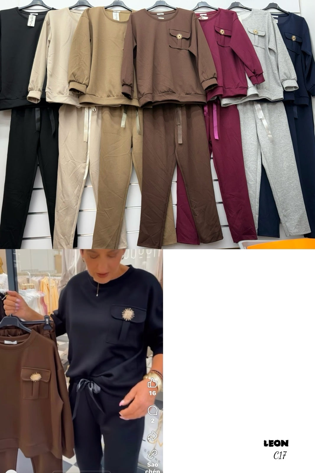 Komplet Bluza