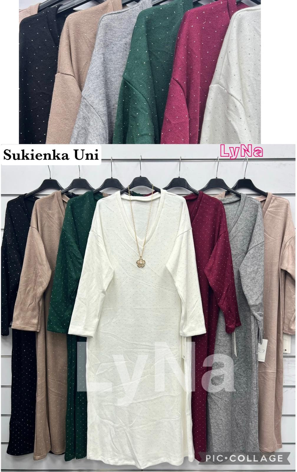 Sukienka Swetry