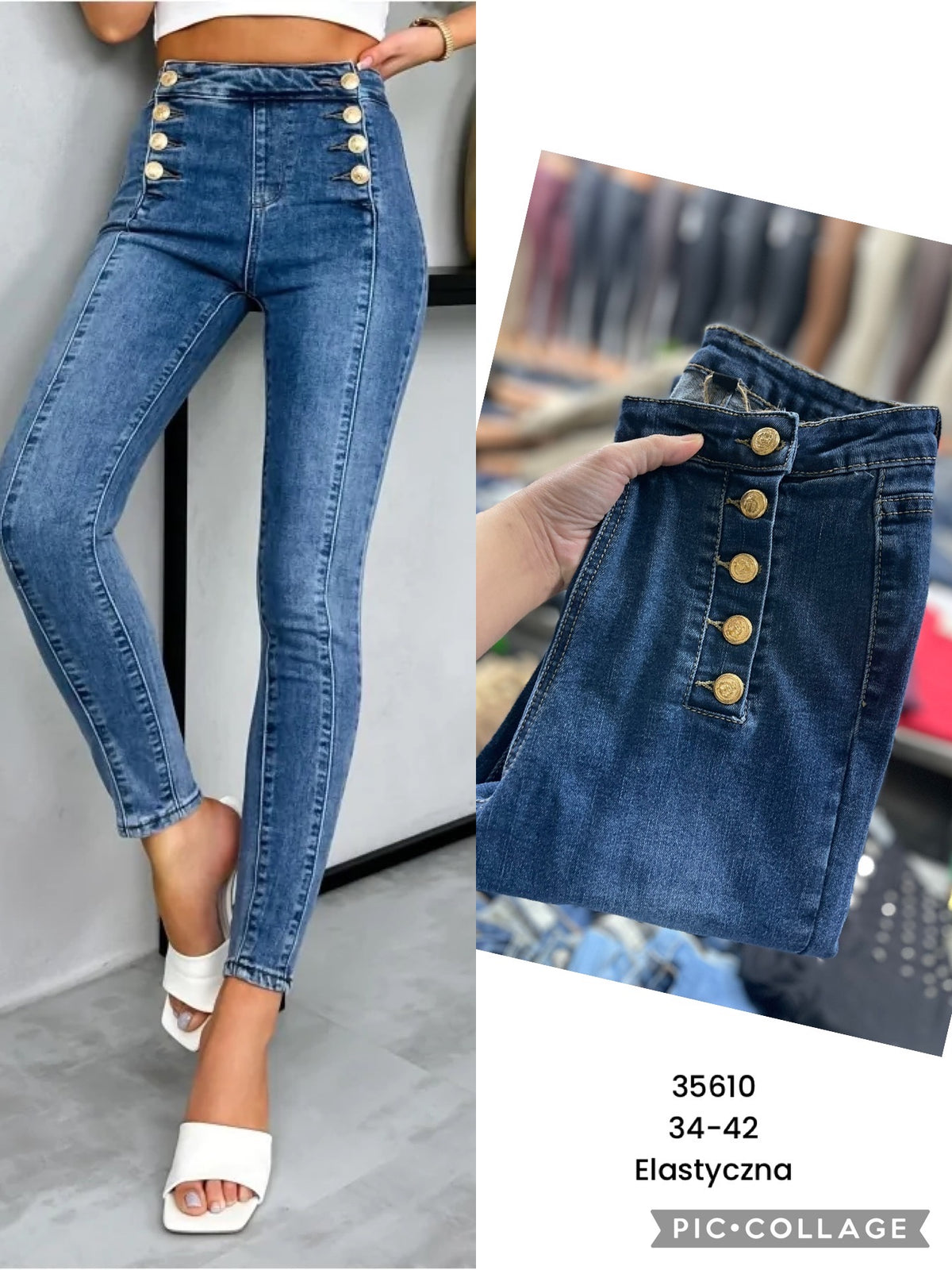 Spodnie Jeansowe