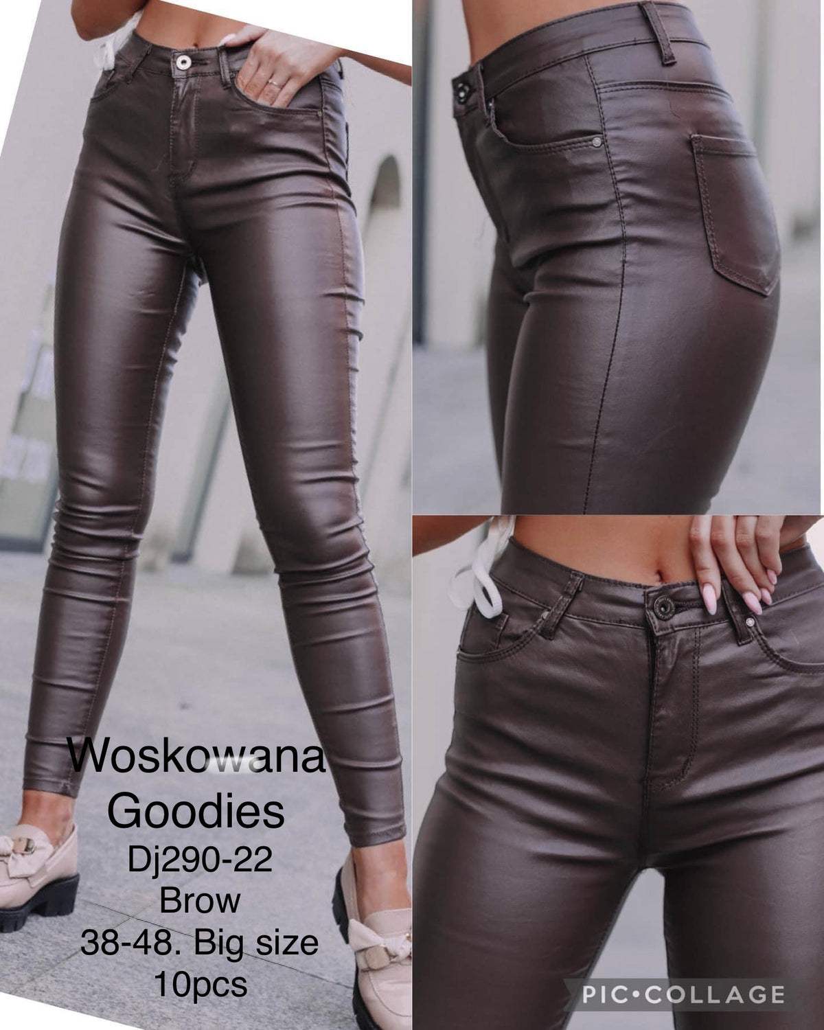 Spodnie Skórzana